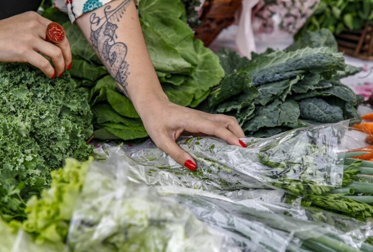 Banca de verduras