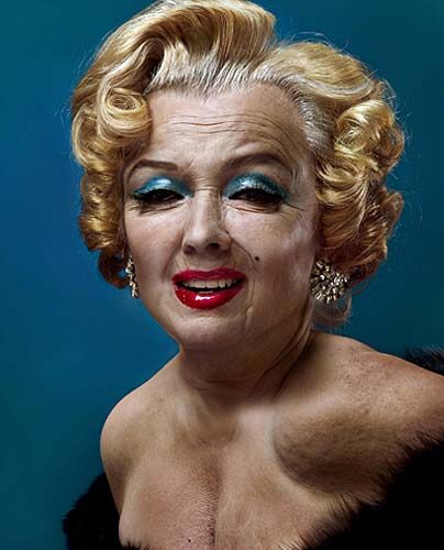 Marilyn Monroe velha
