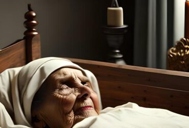 mãe leito de morte