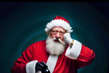 Papai Noel bêbado