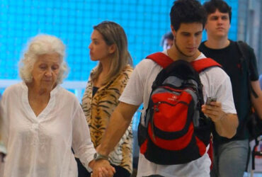 avó aeroporto