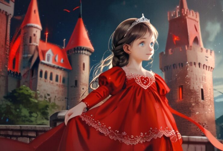 princesa socialista vermelha castelo