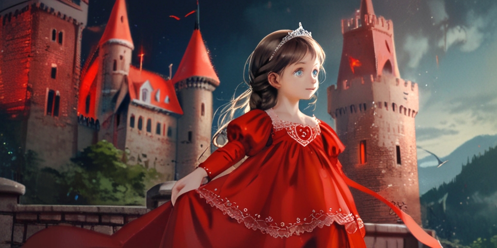 princesa socialista vermelha castelo