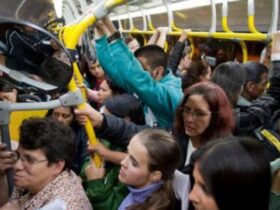 ônibus lotado