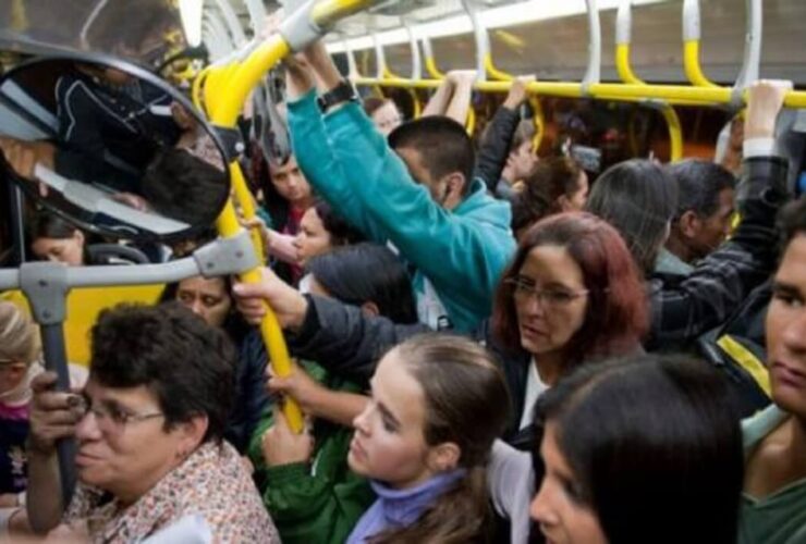 ônibus lotado