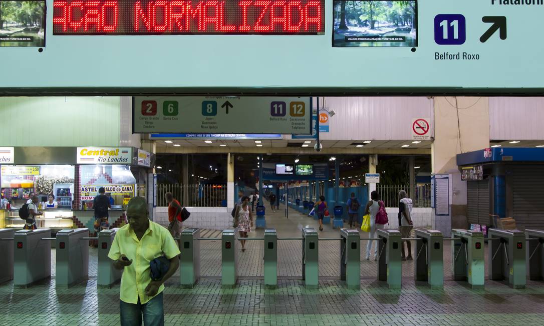 central do brasil trem estação