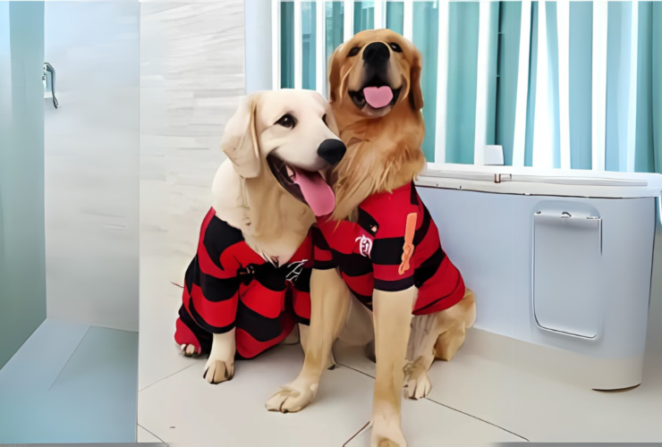cães camisa flamengo cachorro