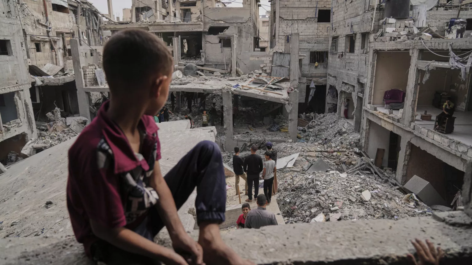 menino faixa de gaza