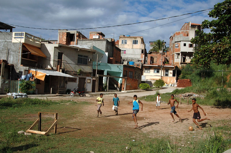 futebol favela