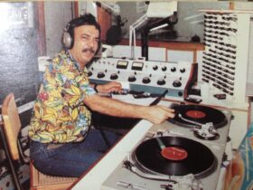 rádio FM estúdio
