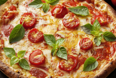 pizza manjericão