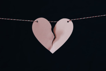 coração amor cordão
