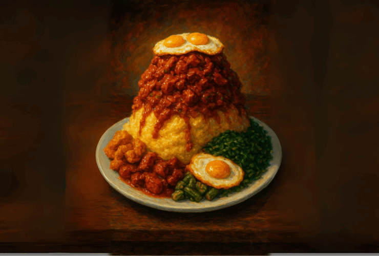 angu à baiana prato de pedreiro peão