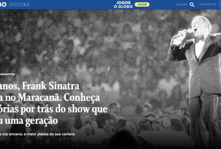 frank sinatra maracanã