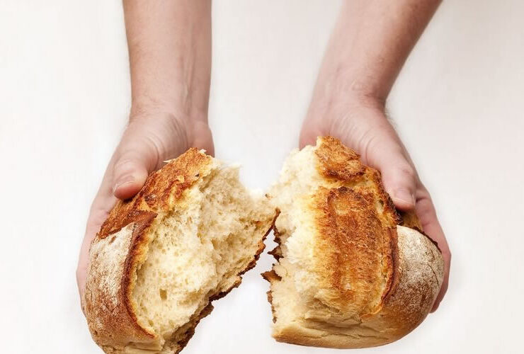repartir pão