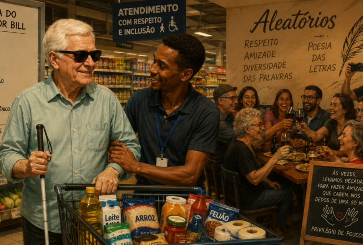 senhor cego mercado