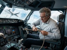 avião piloto idoso acidente