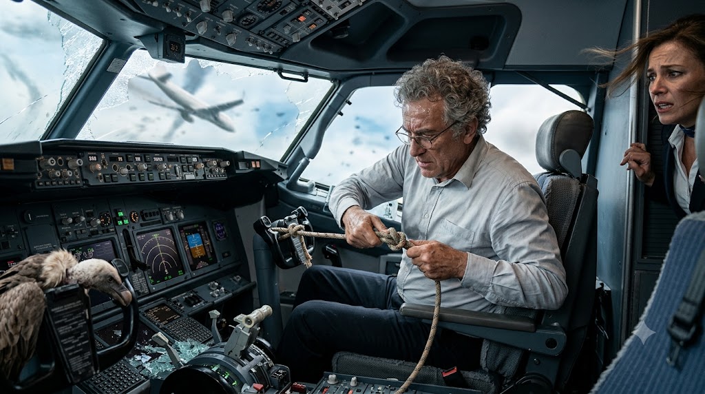 avião piloto idoso acidente