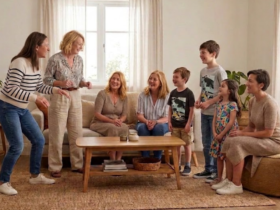 família jogo sala amigos