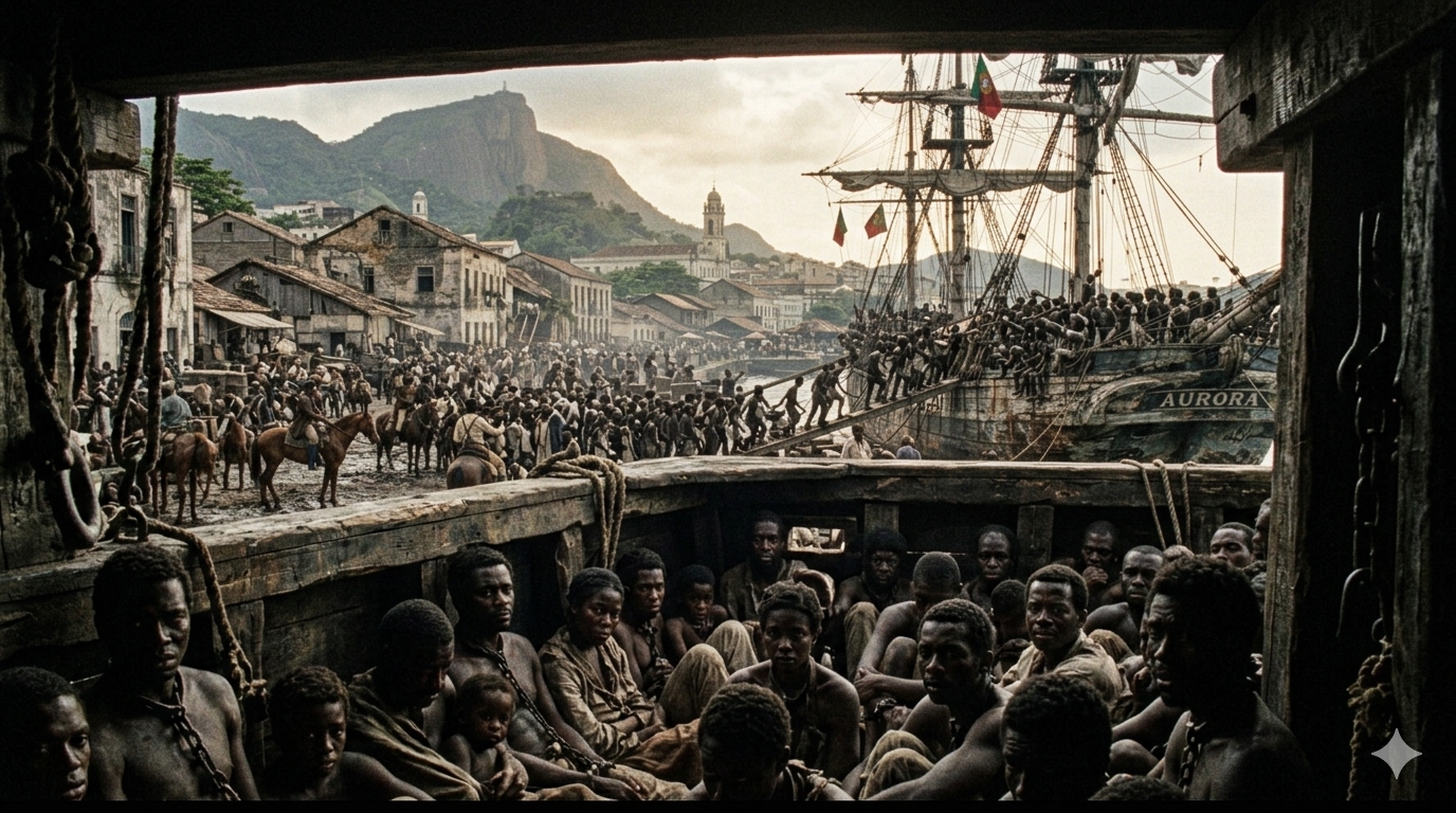 navio negreiro cais valongo