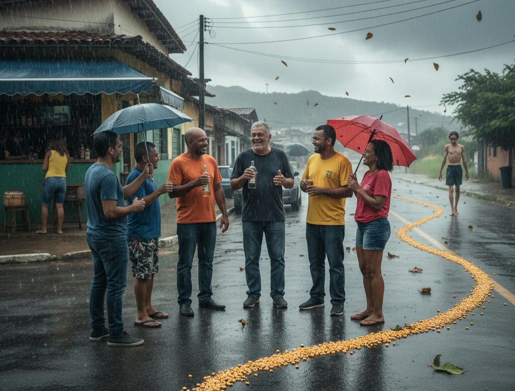 bebuns bêbados roda cachaça