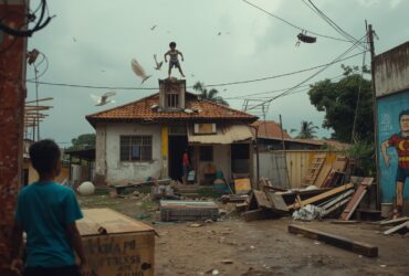 casa pobre vendaval